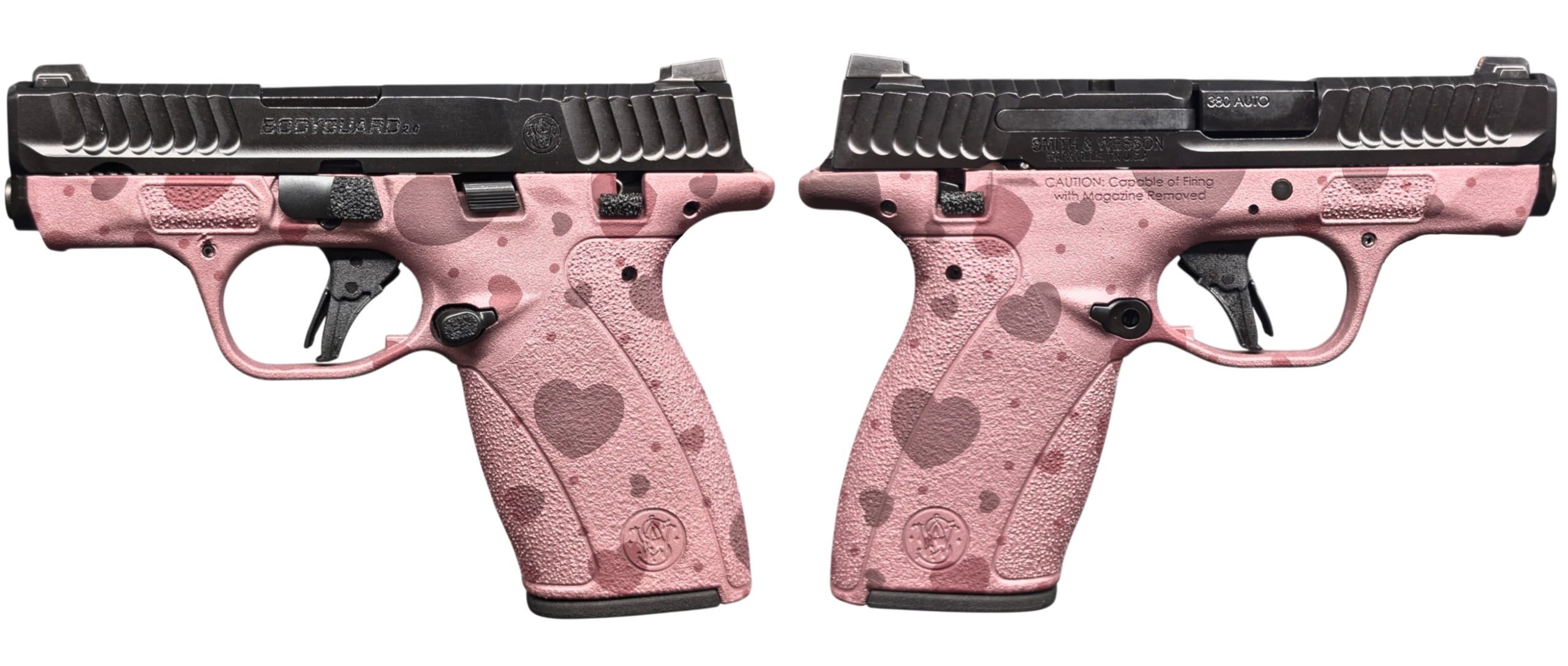 Smith & Wesson Bodyguard 2.0 Blush Hearts 380ACP Pistol