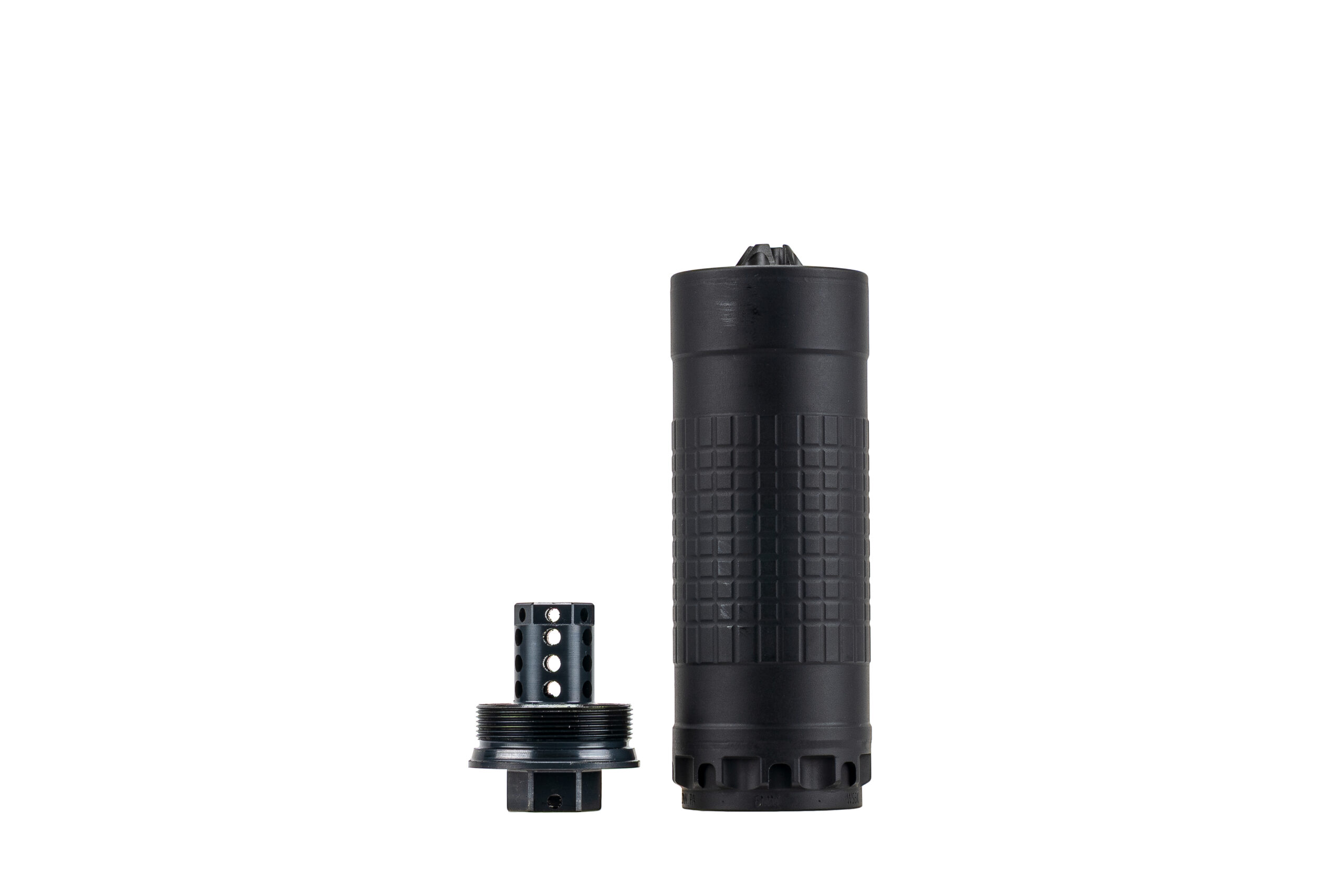 IWI IWS6 6mm K Silencer - 1/2x28 Thread, Black