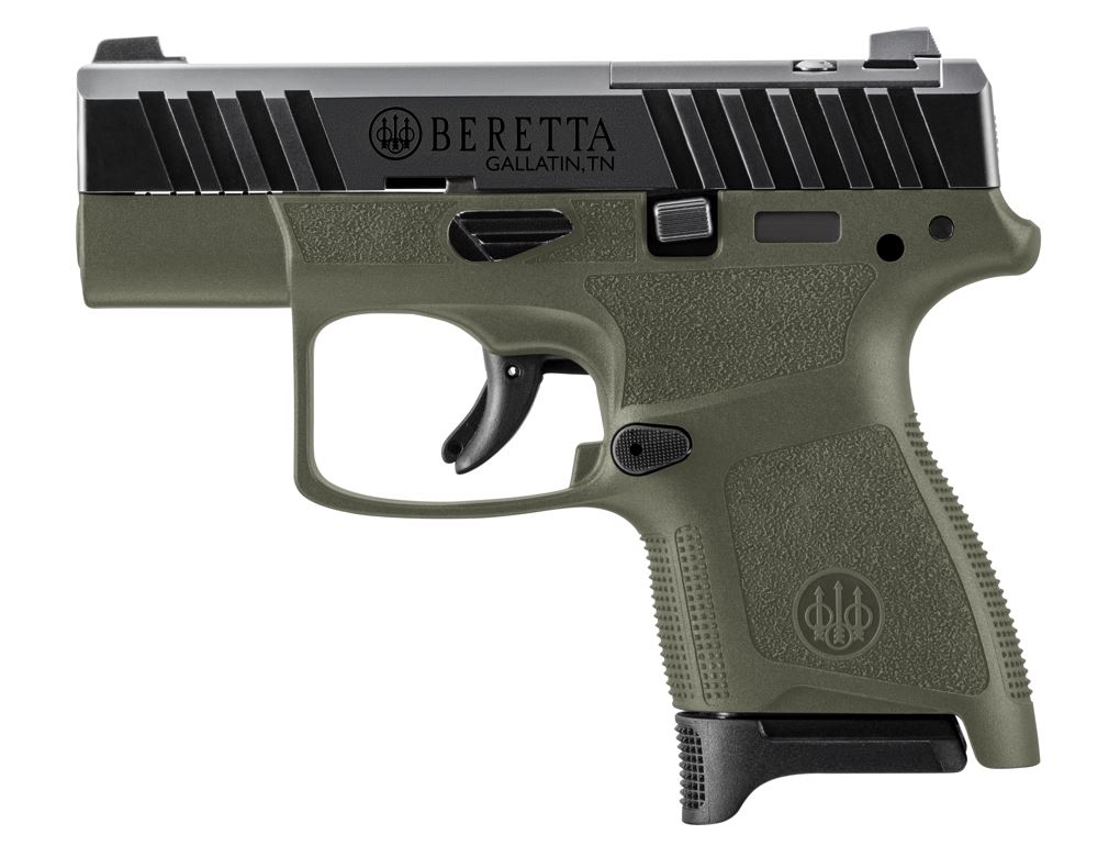 Beretta APX A1 Carry 9mm 3" OD Green Optics Ready Pistol