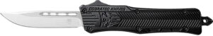Cobratec CTK-1 Large Black Drop Point Knife