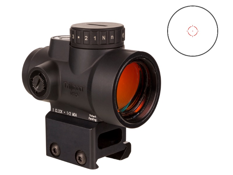 Trijicon MRO HD 1x25mm Red Dot Sight with 2 MOA Reticle