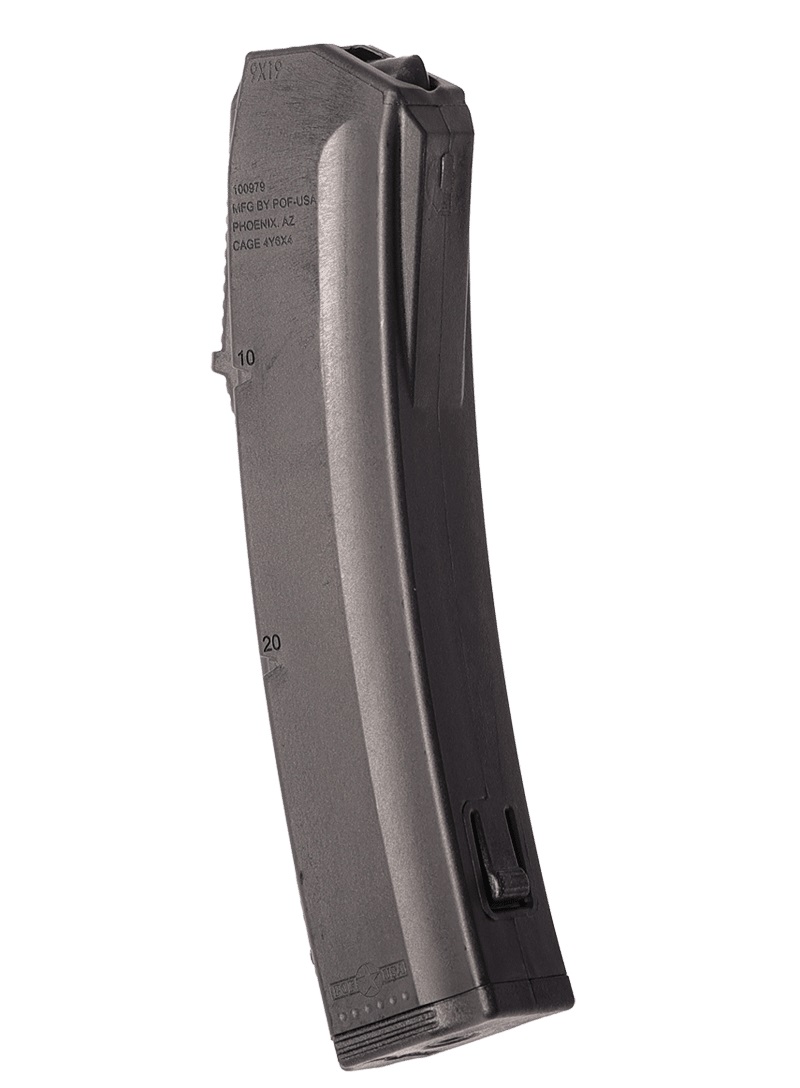 POF Phoenix 9mm 20rd Magazine - Black Polymer