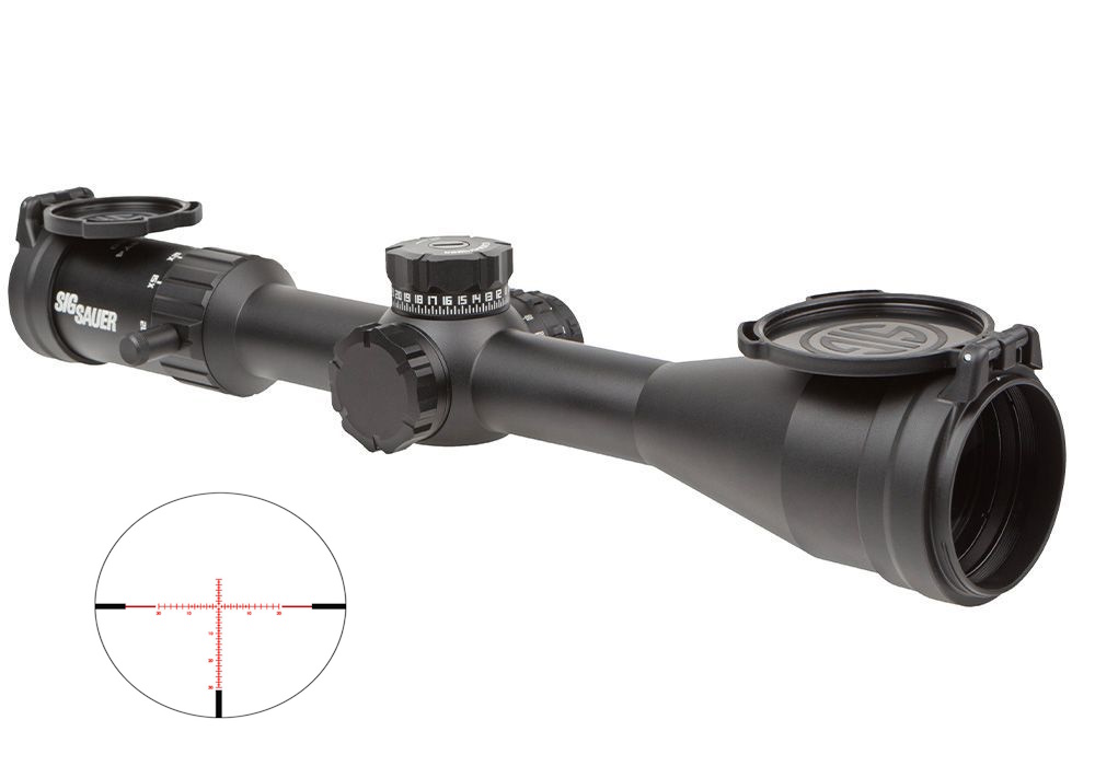Sig Sauer Whiskey 4 5-20x50 FFP Gun Scope