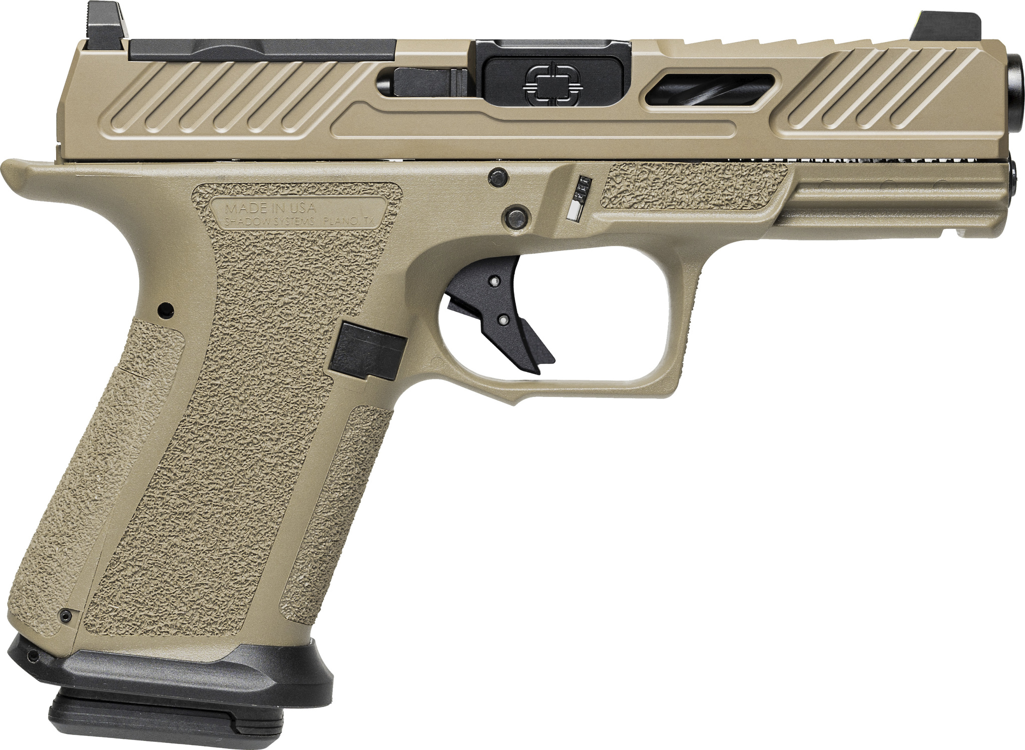 Shadow Systems MR920 Elite 9mm Pistol - Optic Cut FDE