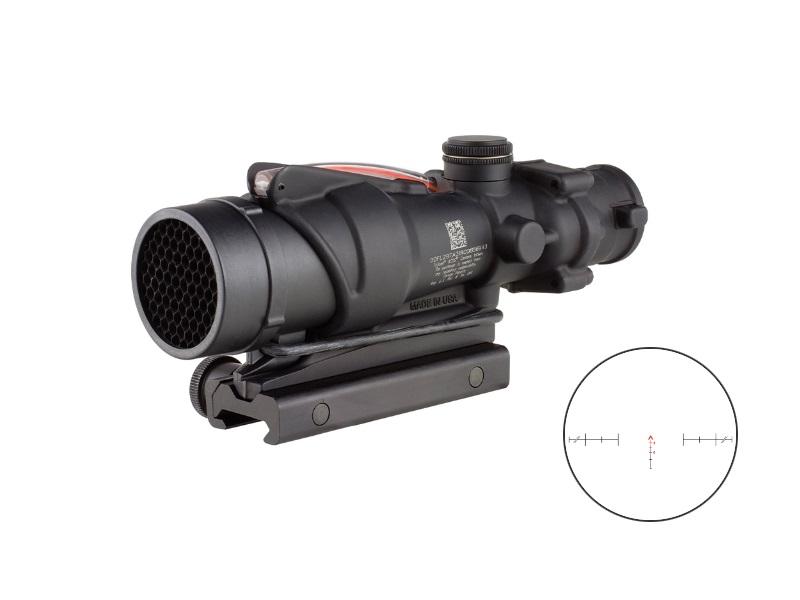Trijicon ACOG 4x32 Red Chevron Rifle Scope