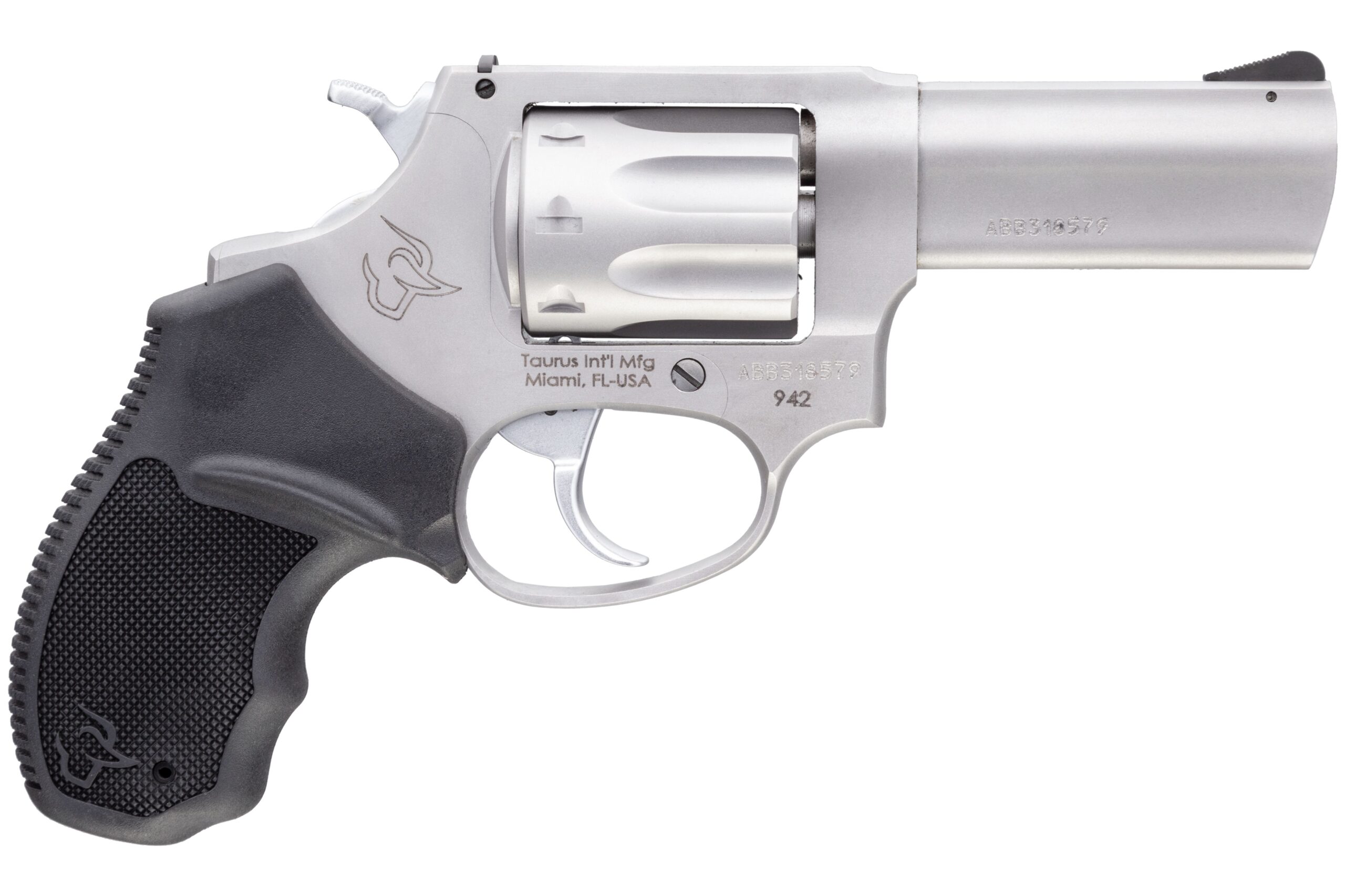 Taurus 942 .22LR Revolver - 3" Matte Stainless, 8-Round