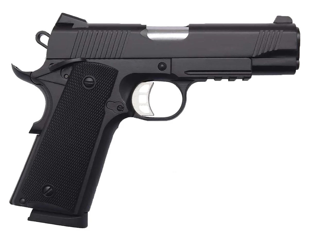 Tisas 1911 B9R Carry 9mm Pistol - Black, 4.25"