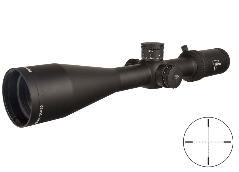 Trijicon Tenmile 4-24x50mm MRAD Red Dot Scope