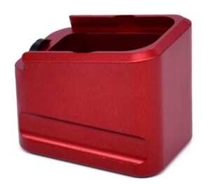 Warne Glock Magazine Extension +5/+4 Red