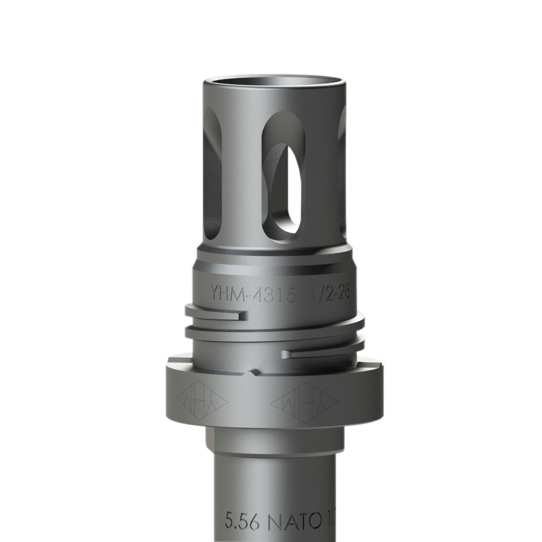 Yankee Hill Mini QD Flash Hider 1/2"-36 tpi for .308/7.62