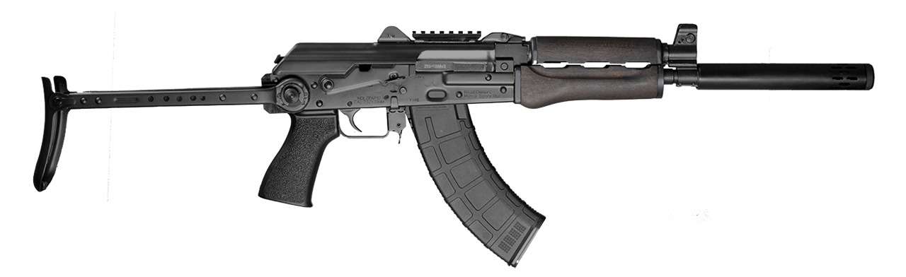 Zastava ZPAP92 7.62x39mm AK Rifle with Underfolder Stock