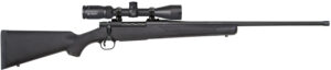 Mossberg 28123 Patriot  300 Win Mag 3+1 24" Black Black Right Hand
