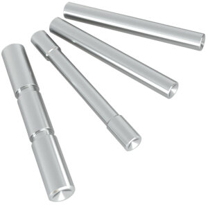 Cross Armory CRG4PSSV 4 Pin Set  Silver 4140 Steel for Most Glock Gen4
