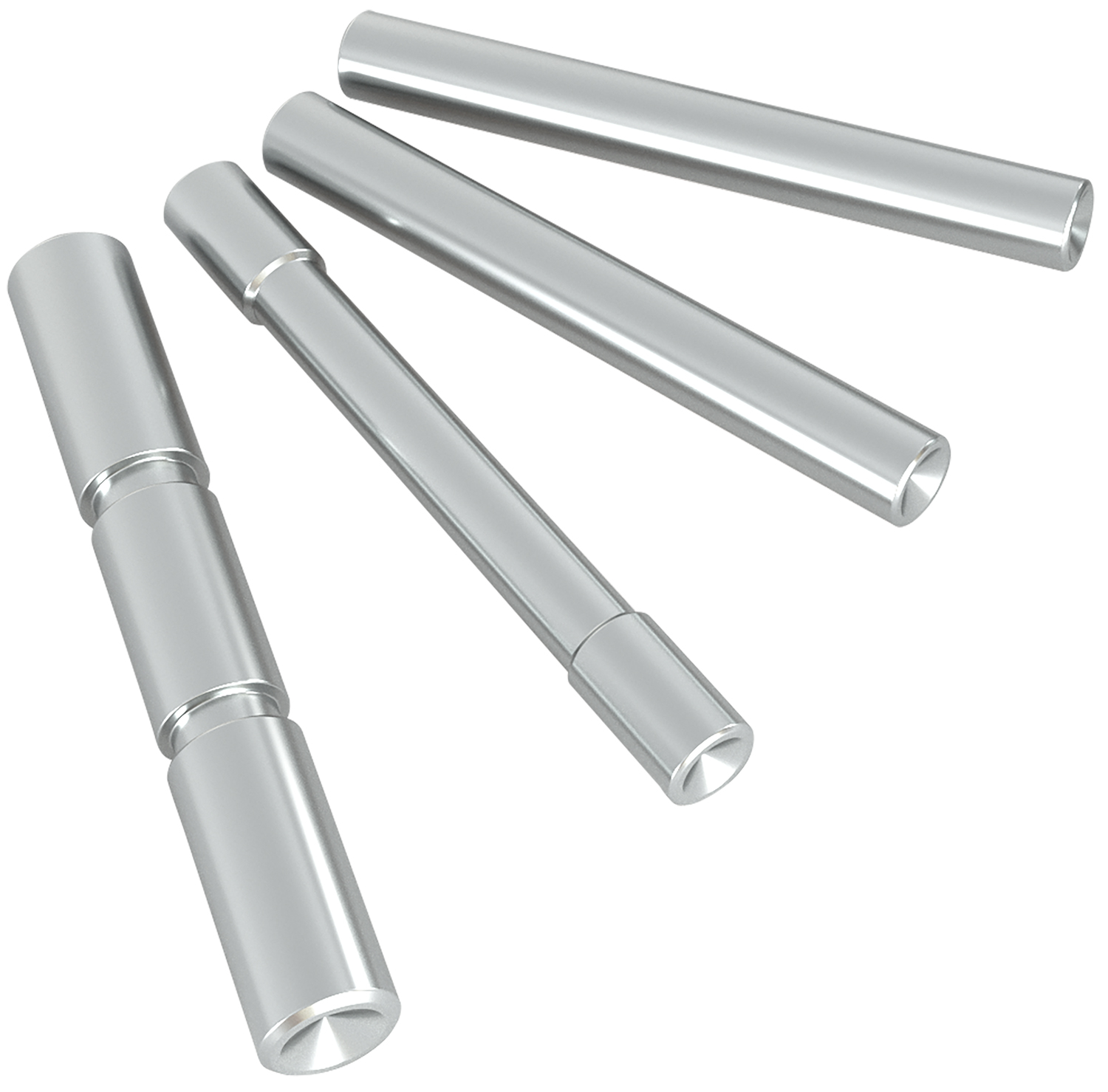 Cross Armory CRG4PSSV 4 Pin Set  Silver 4140 Steel for Most Glock Gen4