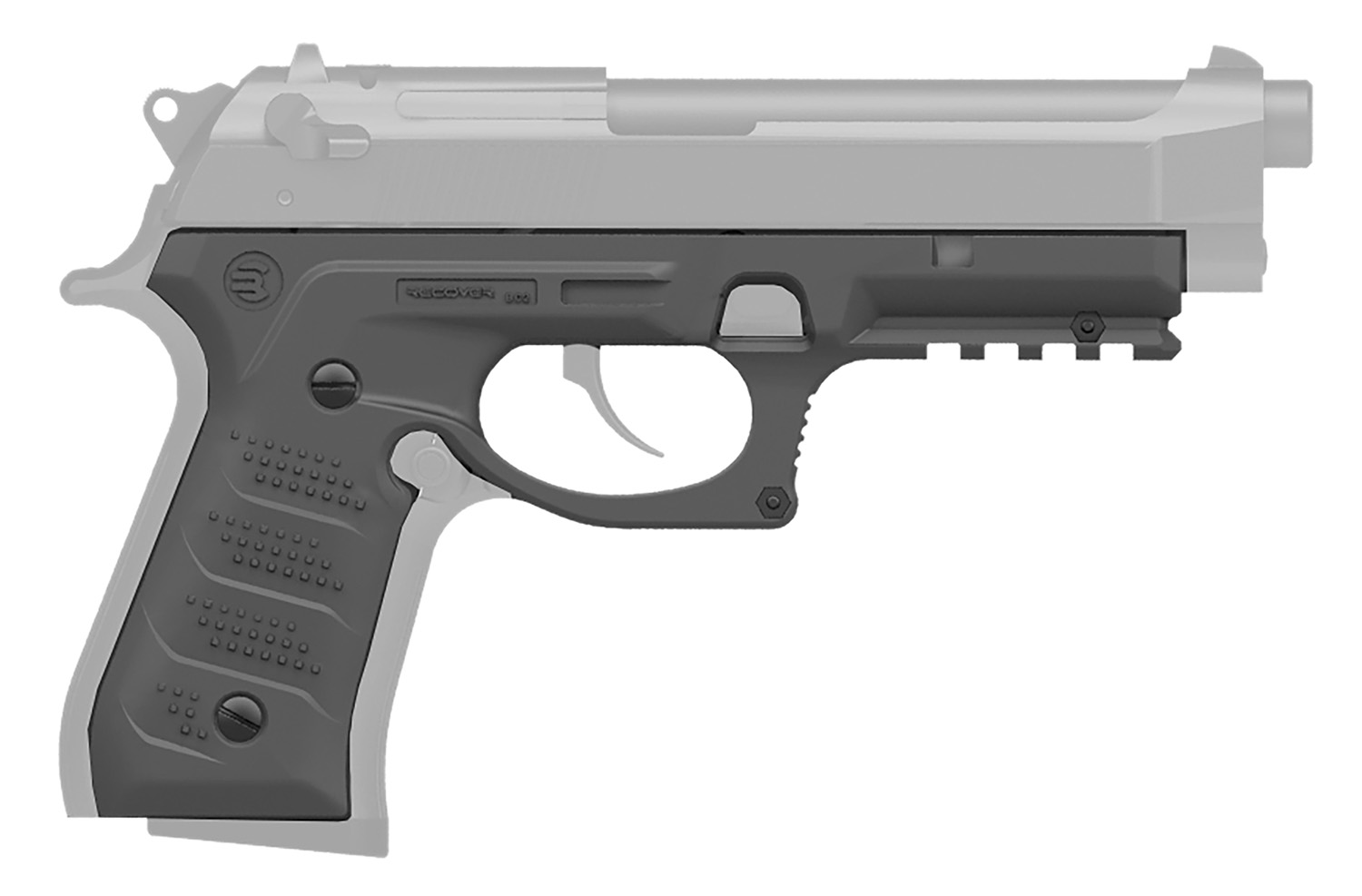 Recover Tactical BC2-04 Grip & Rail System for Beretta 92/M9