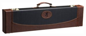 BROWNING LUGGAGE CASE O/U TO - 32" BBL ENCINO II BLACK/BROWN