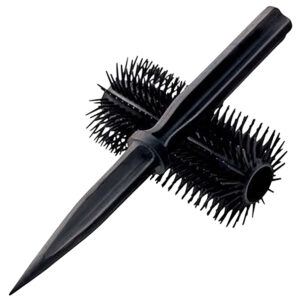 Cold Steel CS92HC Honey Comb  Black 3.63" Cruciform Zy-Ex Blade, Black 4.25" Zy-Ex Handle, 8.25" Long