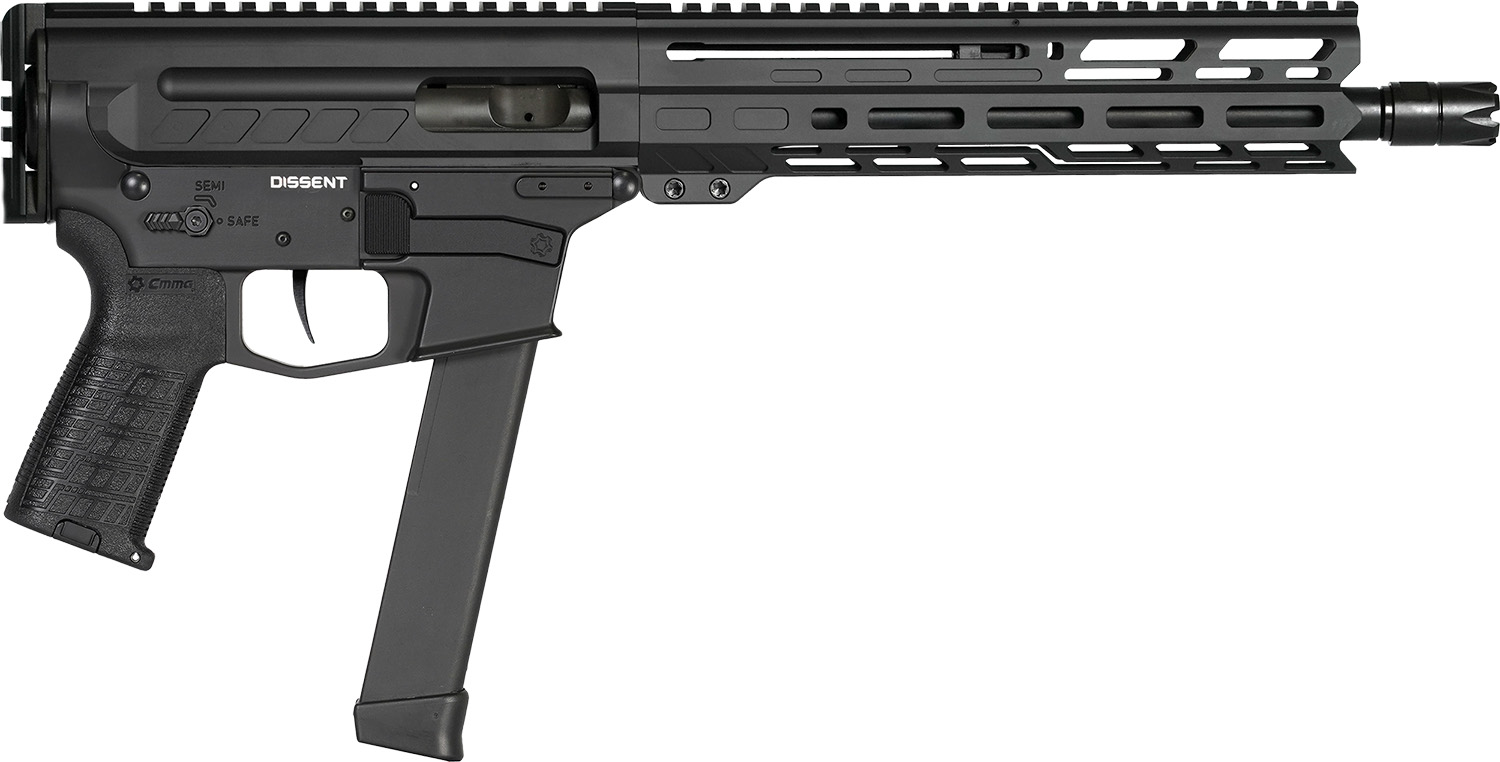 CMMG Dissent MKGS 9mm 33+1 AR Pistol - 10.5" Barrel