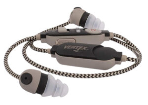 Radians VXAC40 Vertex Electronic Ear Buds 85 dB In The Ear Black/Gray