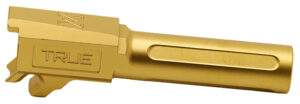 True Precision Inc TPP365BXG   9mm Luger 3.10" Gold TiN Stainless Steel, Fits Sig P365/P365 SAS/P365-AXG Legion