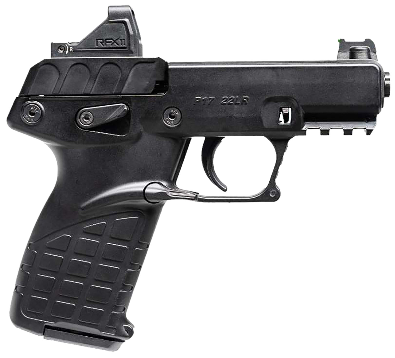 Kel-Tec P17 .22 LR Black Compact with Viridian Green Dot