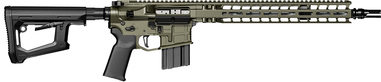 Radian Model 1 6mm ARC AR Rifle 14.5" ODG