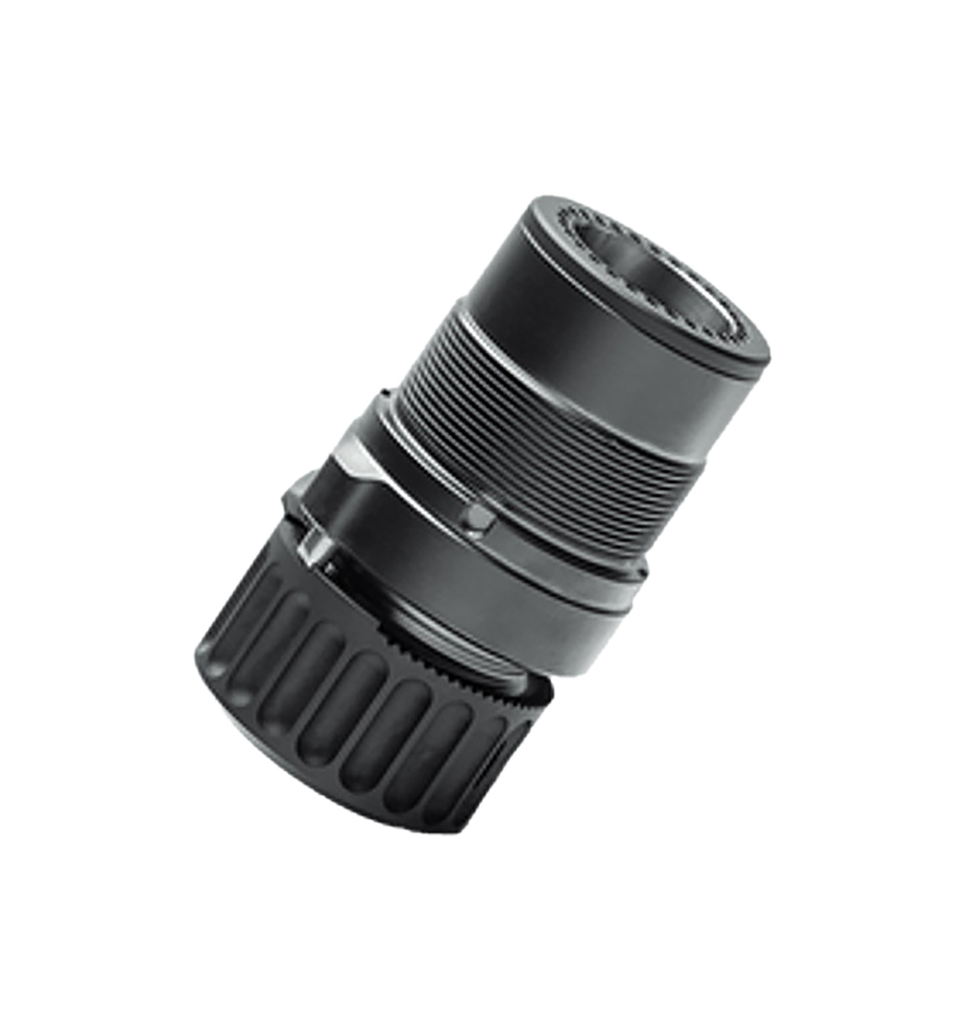 B&T SD-145504 HUB Adapter 7.62 Black Titanium/Stainless Steel