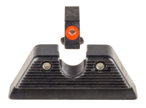 Trijicon 601092 HD XR Night Sight Set Green Tritium/Orange Outline Front, Green Tritium Rear, Black Frame, Fits Most Glock/17 MOS/19 MOS/45 MOS