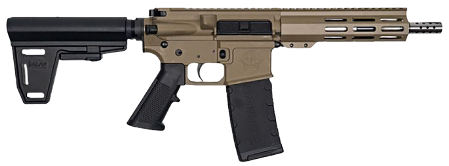 Great Lakes GL15223SSPB AR Pistol .223 Wylde 7.5" FDE