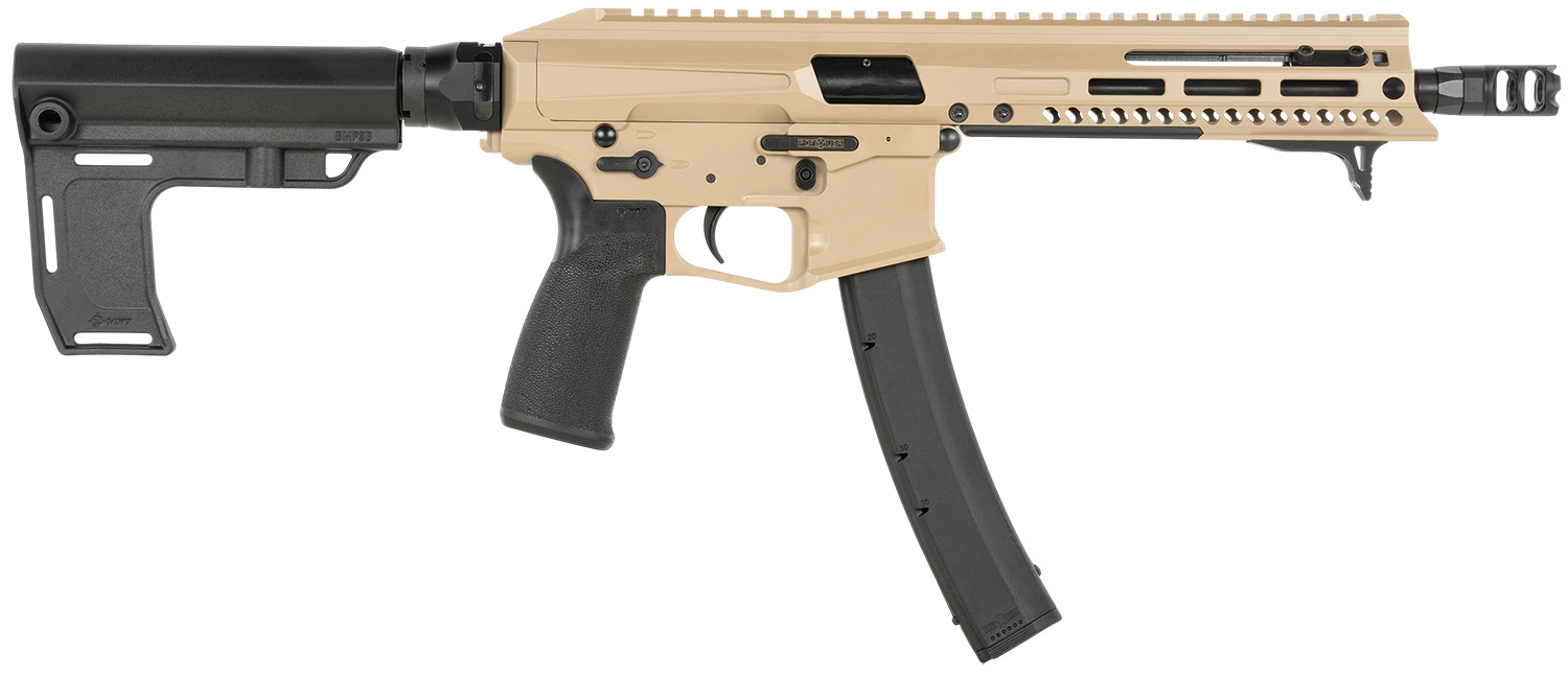 Patriot Ordnance Factory Phoenix 9mm 35+1 8" FDE Pistol