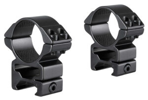 Hawke Sport Optics 22117 Match Mount  Matte Black Anodized Aluminum 30mm Tube, High Weaver