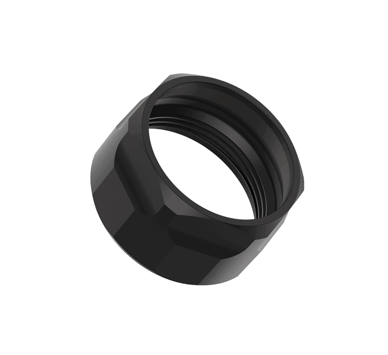 Liberty Precision Machine LPM-2020 Thread Protector Fits Stainless Steel Nitride Black