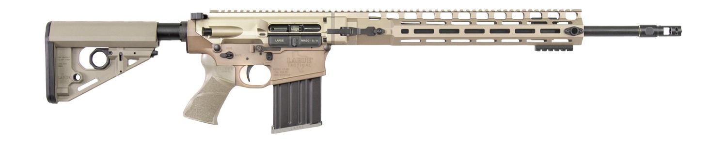 Larue Tactical LT-MRGGA .308 Semi-Auto Rifle, 14.5" FDE