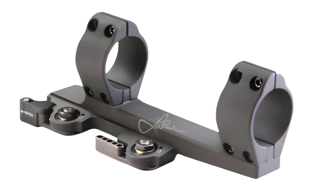 Larue Tactical LT9151535034 Cantilever Black 34mm Tube 0 MOA