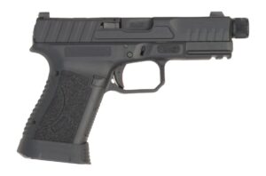 TriStar 85780 Apoc Pro 9mm Luger 15+1 4.50" Black Threaded Barrel, Black Steel Optic Ready/Serrated Slide, Black Polymer Frame w/Picatinny Rail, Interchangeable Backstrap Grip