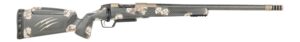 Fierce Firearms  CT Rival XP 2.0 7mm BC 18" Carbon Fiber Threaded Barrel, Smoked Bronze Cerakote Titanium Drilled & Tapped Receiver, Integral Rail Forend, Desert Shadow Camo Adj Comb Carbon Fiber Stoc