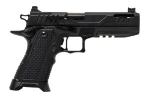 Oa Defense  2311 Pro Elite Full Size 9mm Luger 17+1 5" Ported Barrel, Black DLC Steel Optic Ready/Serrated Slide, Black Aluminum Frame w/Picatinny Rail, Black Aluminum Grip, Ambidextrous