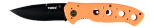 RUKO RUK0075BZ     440A 3-1/4"BLAZE ORANGE FOLDING