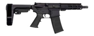 Andro Corp Industries 3008CB ACI-15 CQB 300 Blackout 30+1 8" Black Nitride Threaded Barrel, Black Anodized Aluminum Receiver w/Picatinny Rail, M-LOK Handguard, Black Polymer SBA3 Pistol Brace, A2 Grip