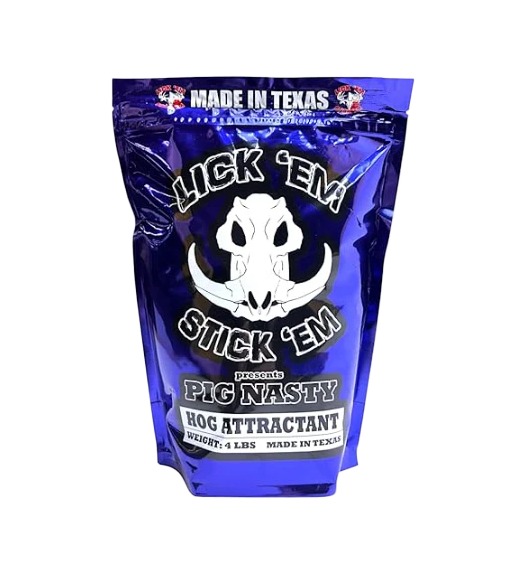 LICK EM STICK EM      HOG  ATTRACTANT  4LB    10/1