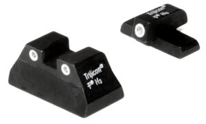 Trijicon 600268 Bright & Tough Night Sights  Green/Tritium White Outline Front Sight-Green/Tritium White Outline Rear Sight H&K USP Compact