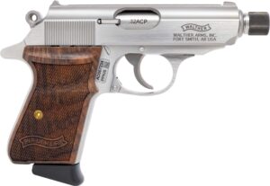 Walther PPK/S .32 ACP Stainless Threaded Barrel 7-Round