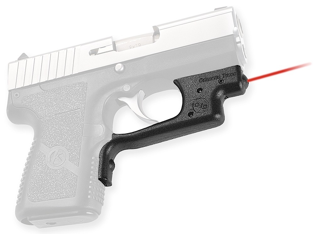 Crimson Trace 0124101 Laserguard Fits Kahr Arms CT/PM/C/P/TP/CW, Red Laser Black Polymer