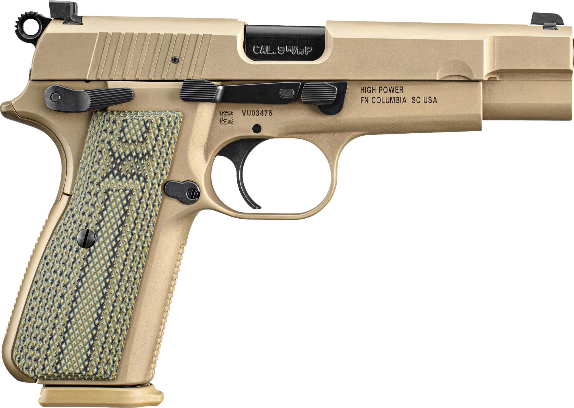FNM HIGH PWR 9MM DA FD TL 17RD