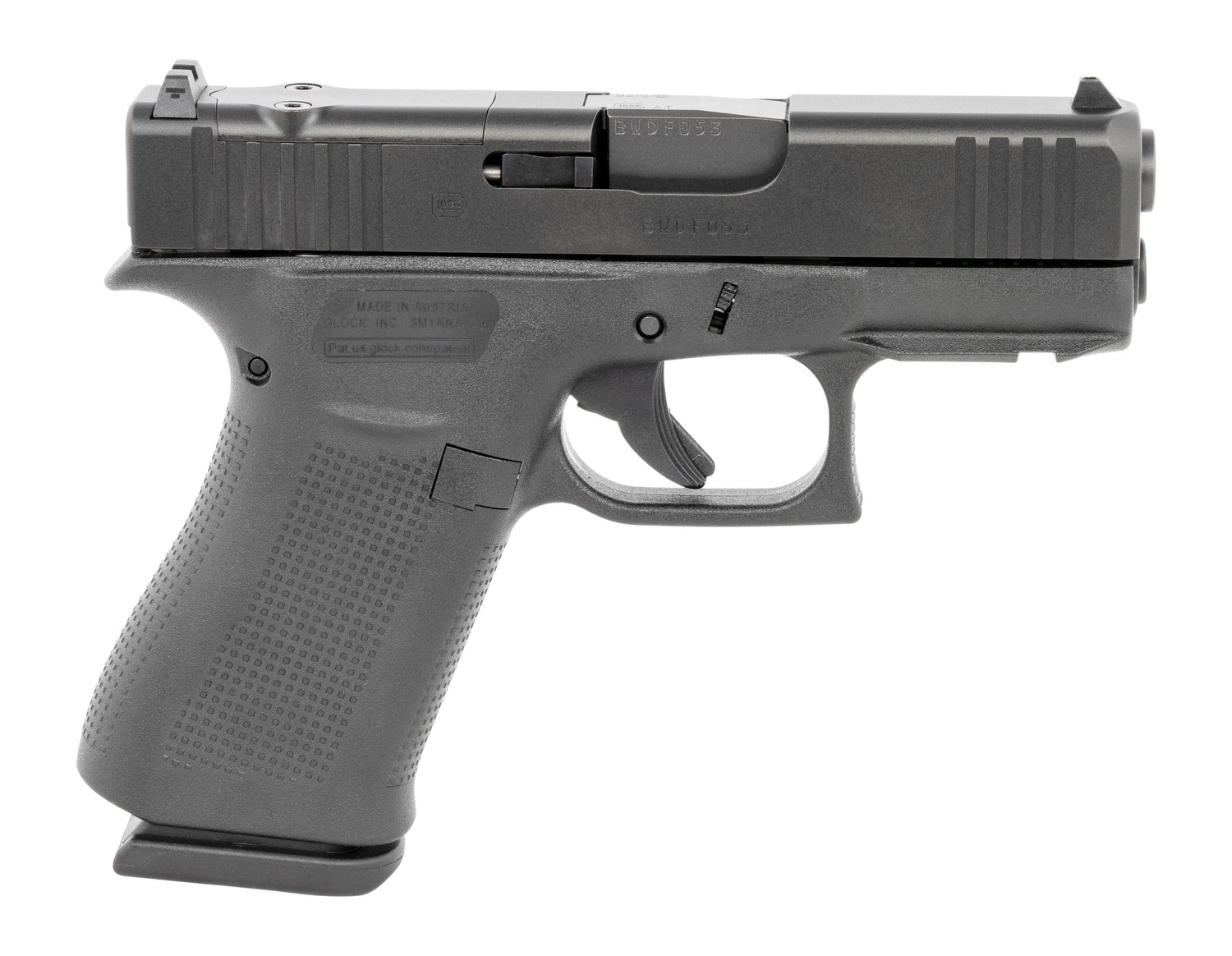 Glock G43X MOS 9mm 15+1 Semi-Auto Handgun