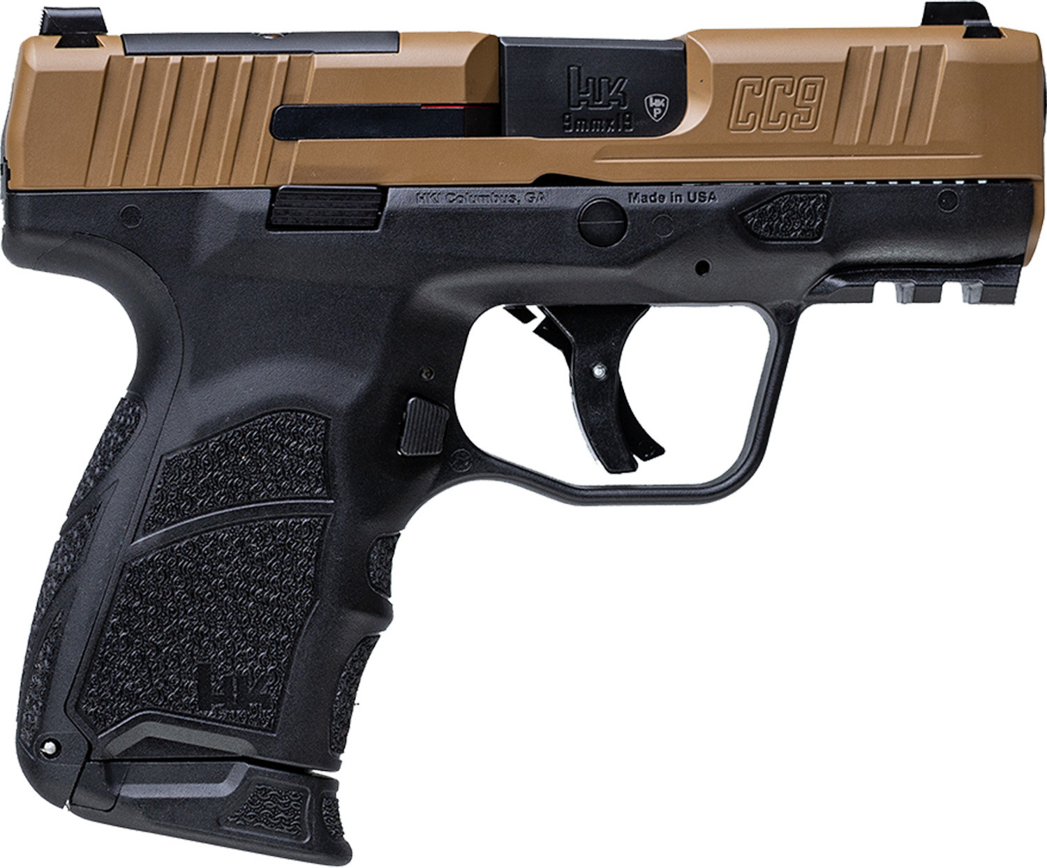 Heckler & Koch CC9 OR 9mm Handgun, 12-Round