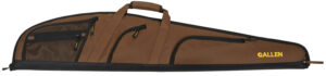 Allen 99452 Daytona Shotgun Case 52" Mocha Brown Endura w/ Black Trim Adjustable Sling, 4 Pockets & Easy Clean Lining