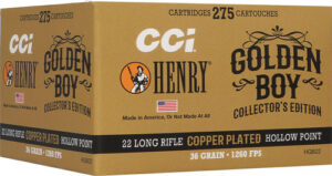 CCI HENRY GOLDEN BOY EDITION - 36GR CPHP 1260FPS 275RD 10BX/C