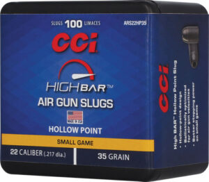 CCI HIGH BAR AIR PELLETS 22 - 35GR HP 100RD BOX 5BX/CS