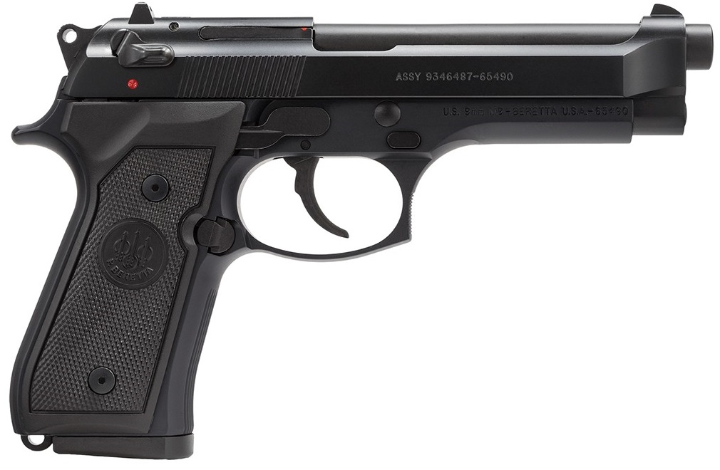 Beretta 92 M9 9mm Semi-Auto Pistol 4.9" Barrel 10+1